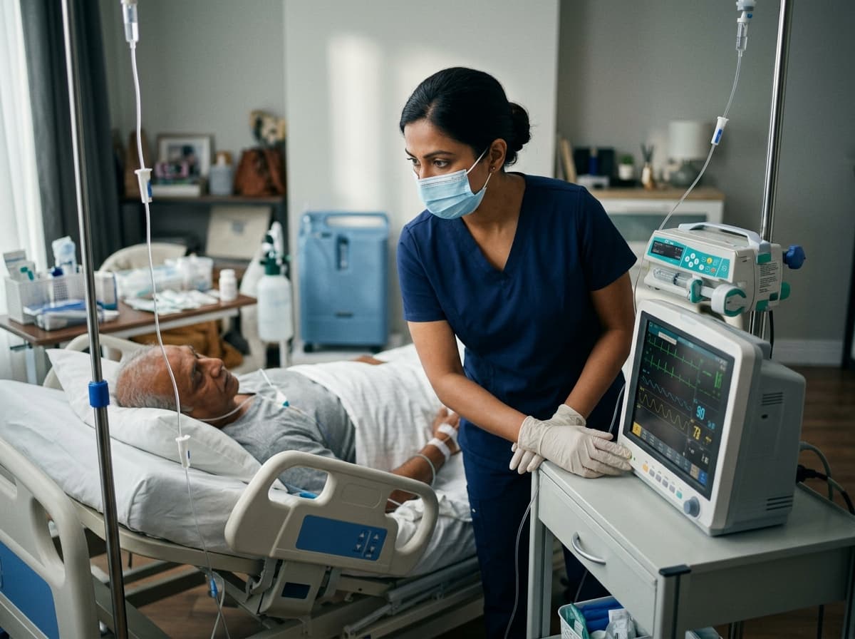 ICU Nurse at Home